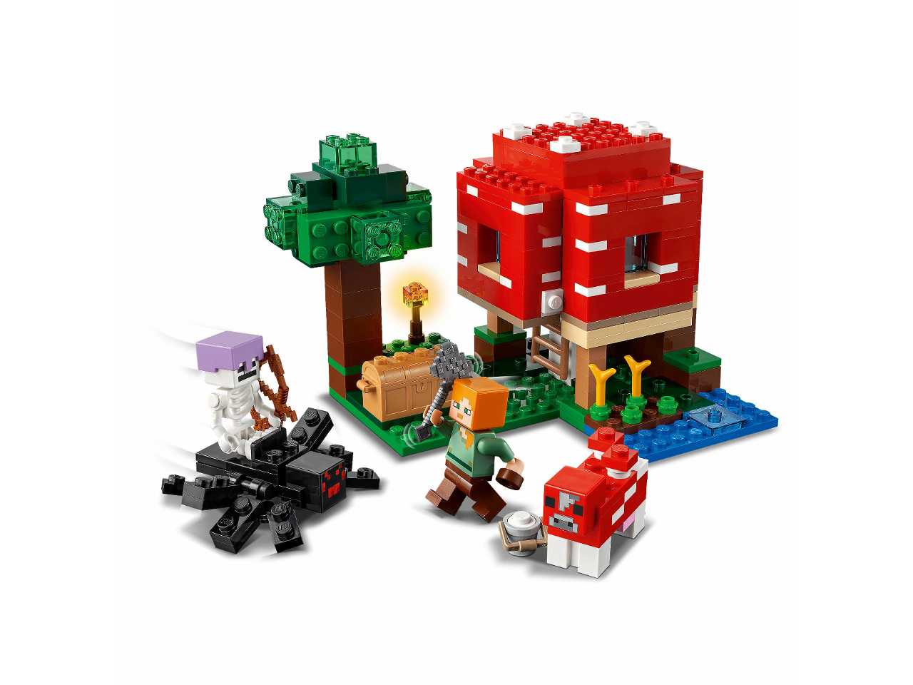 Lego Minecraft La Casa dei Funghi 21179