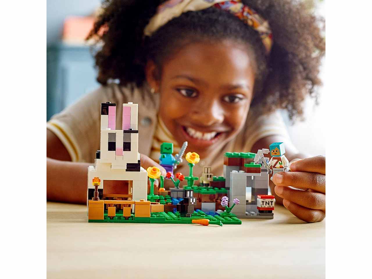 Lego minecraft il ranch del coniglio 21181