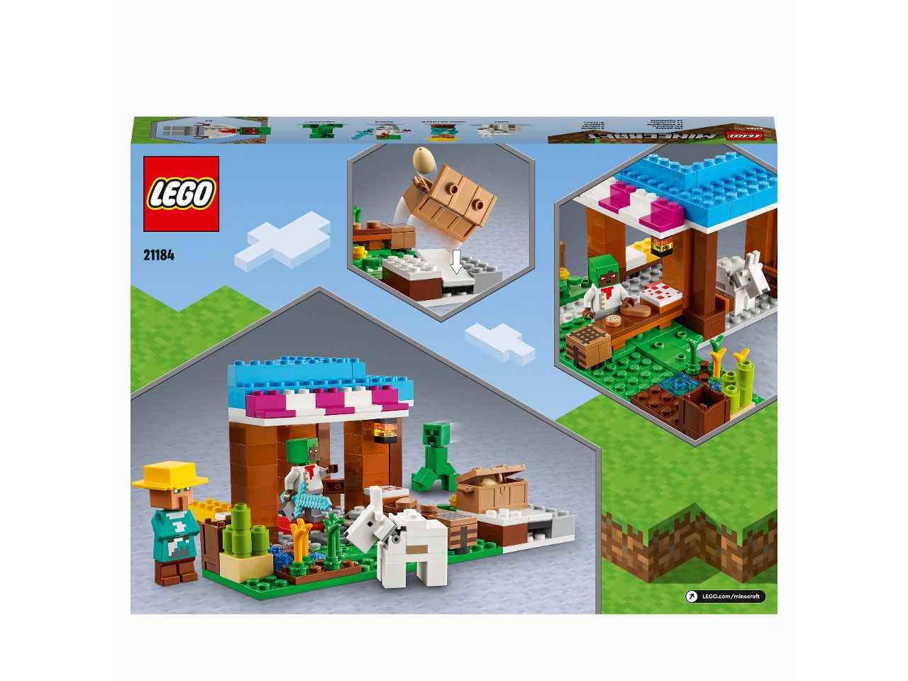 Lego minecraft bakery 21184