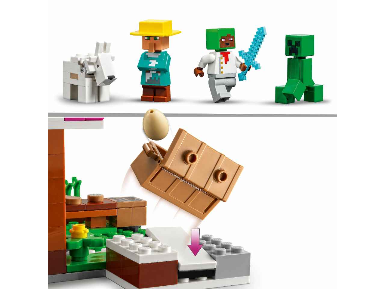 Lego minecraft bakery 21184