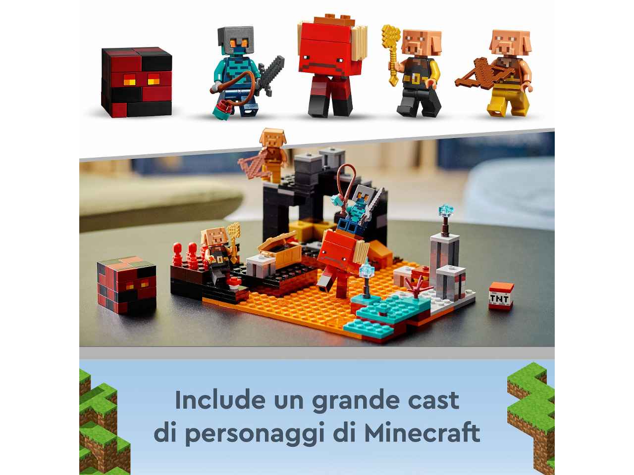 Lego minecraft nether 21185