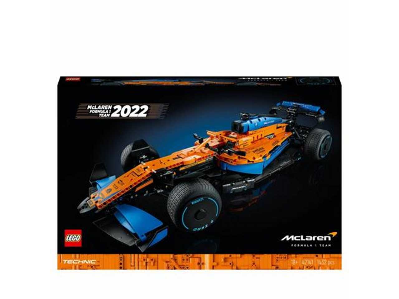 Lego monoposto mclaren formula 1.