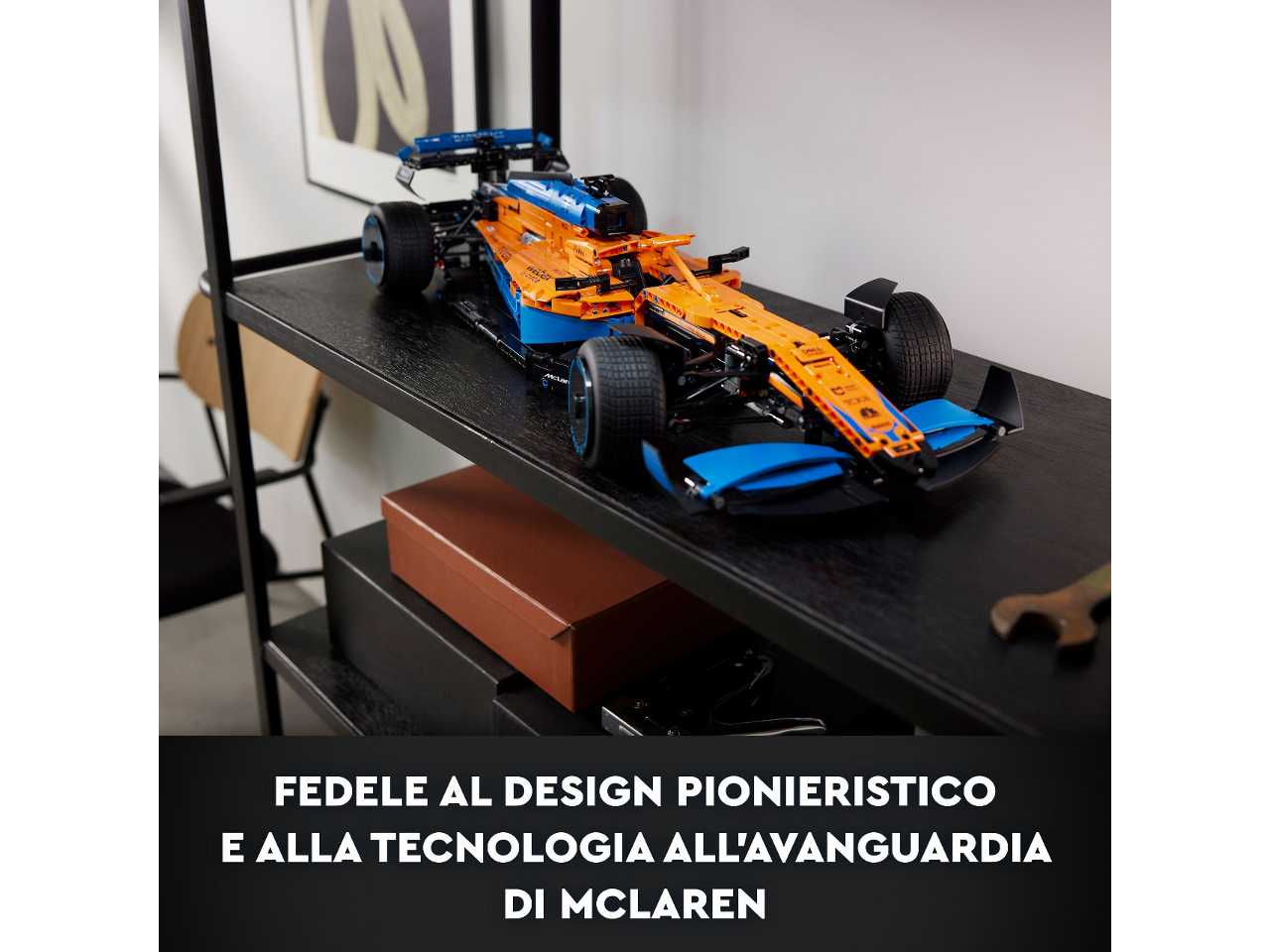 Lego monoposto mclaren formula 1.