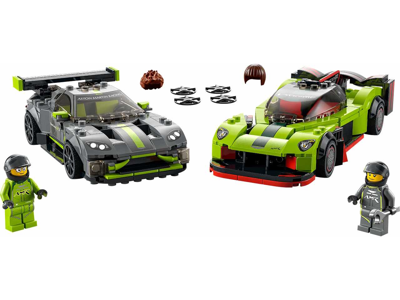 Lego aston martin valkyrie amr pro e aston martin vantage gt3.