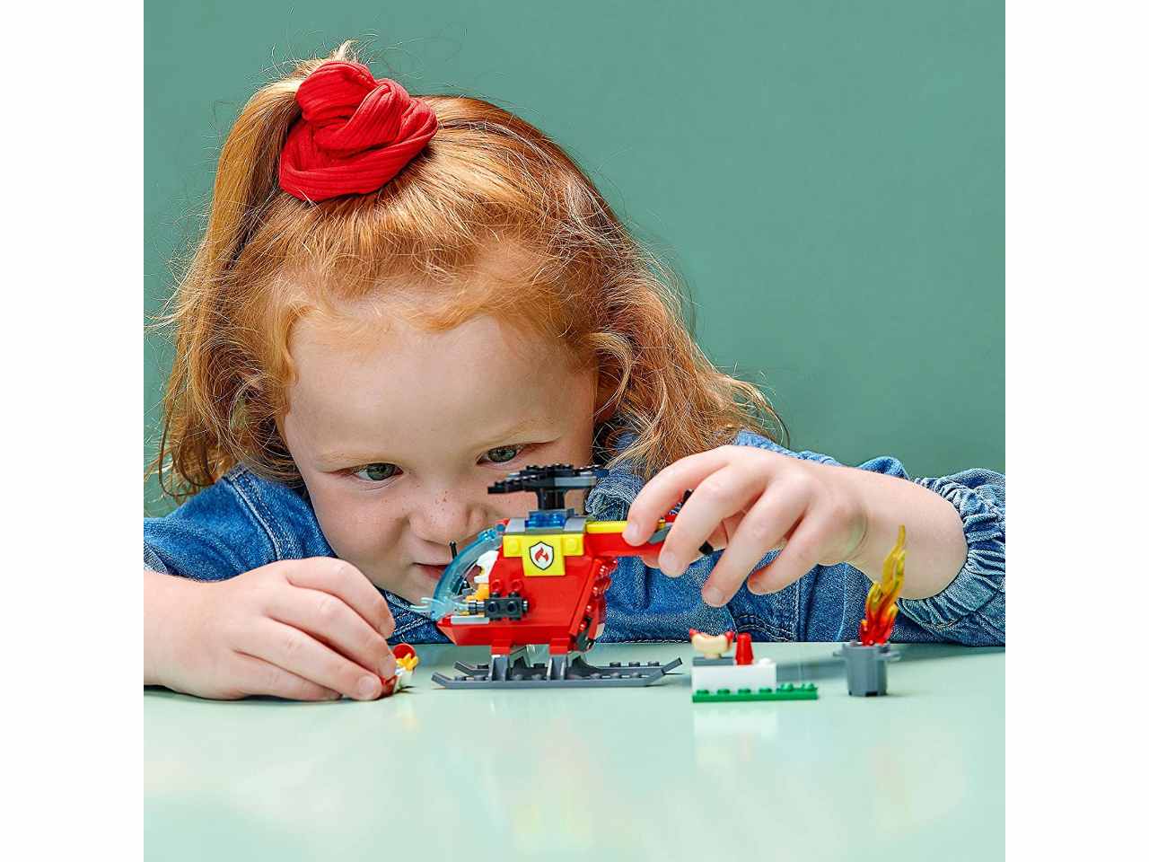 Lego city elicottero antincendio 60318