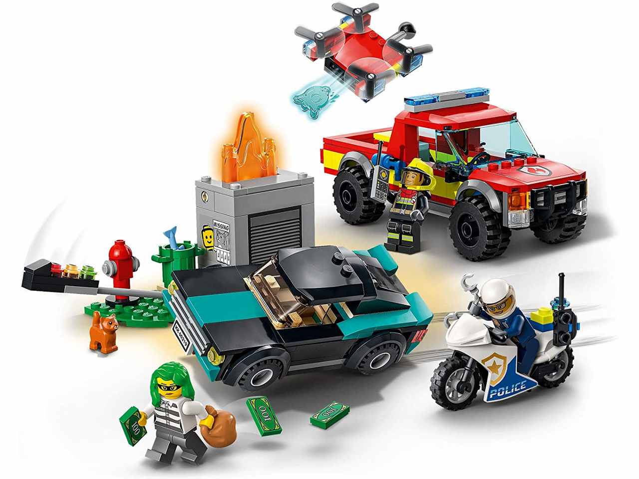 Lego city soccorso antincendio 60319