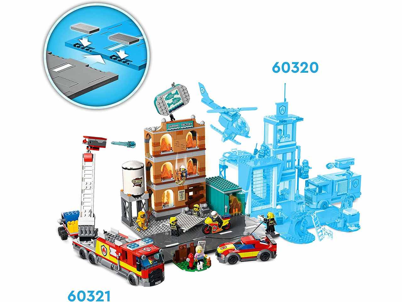 Lego city vigili del fuoco 60321