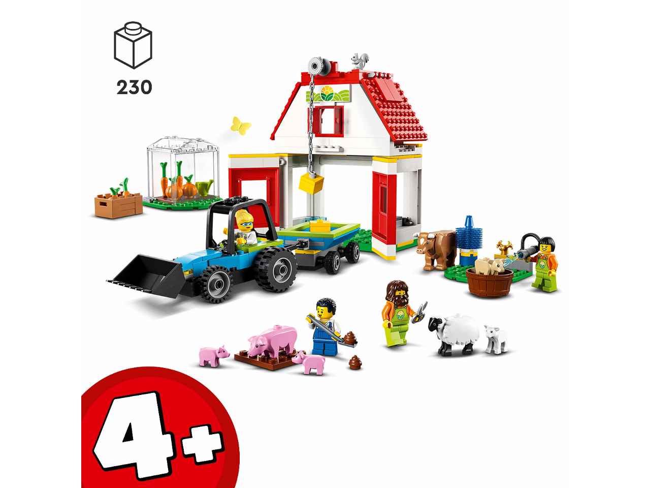 Lego city fienile e animali fatt.60346