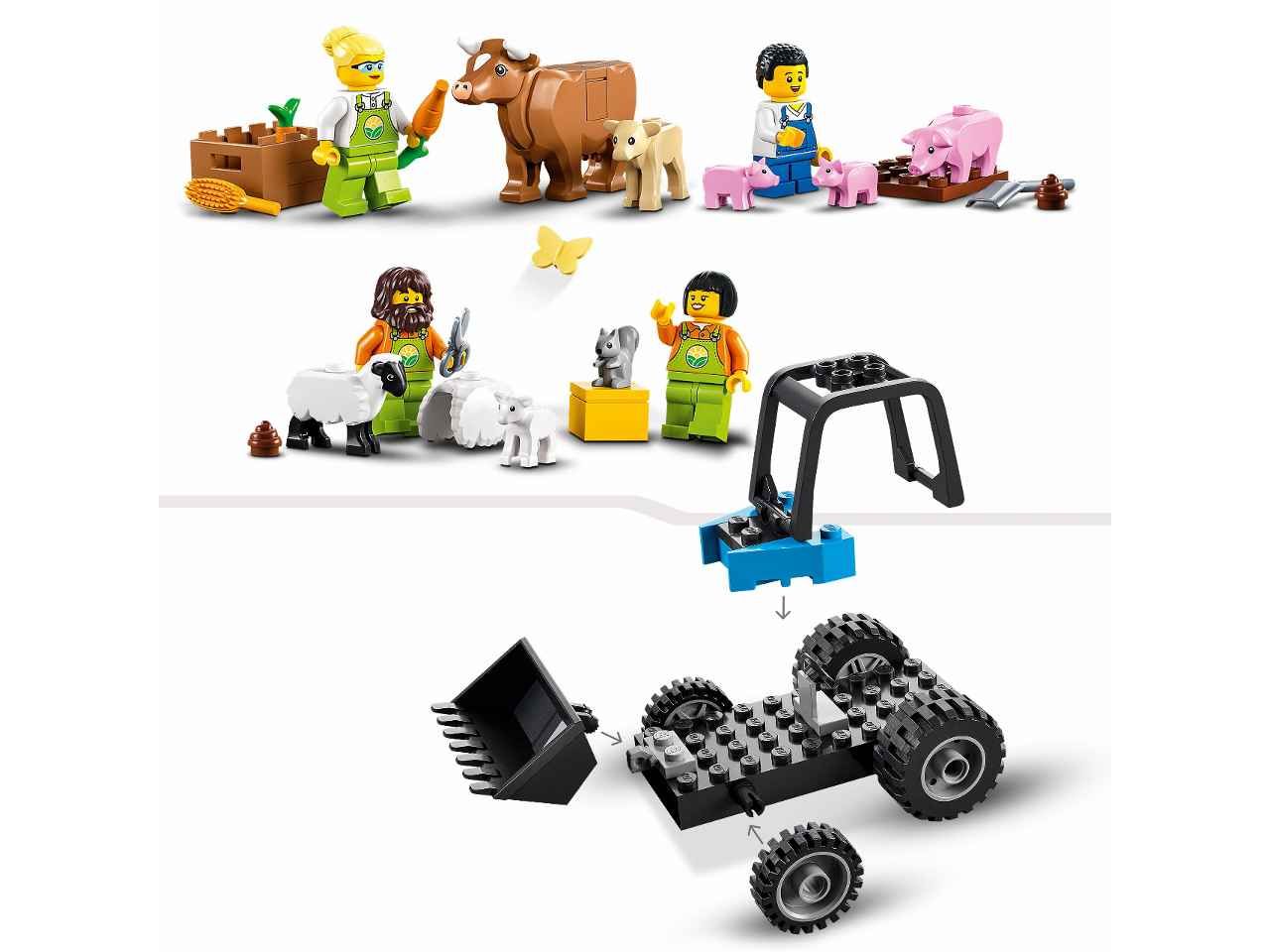 Lego city fienile e animali fatt.60346