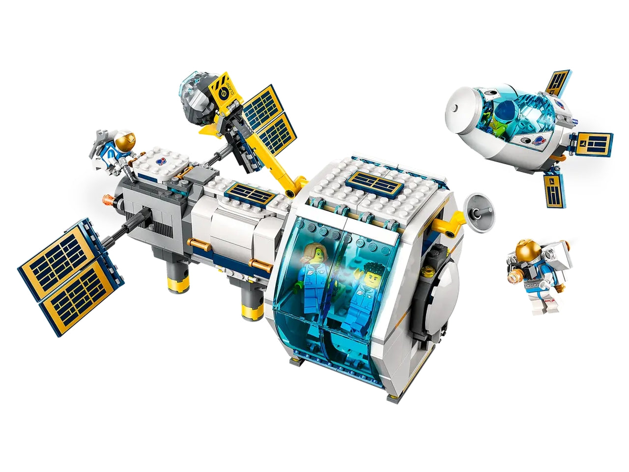 Lego stazione spaziale lunare.