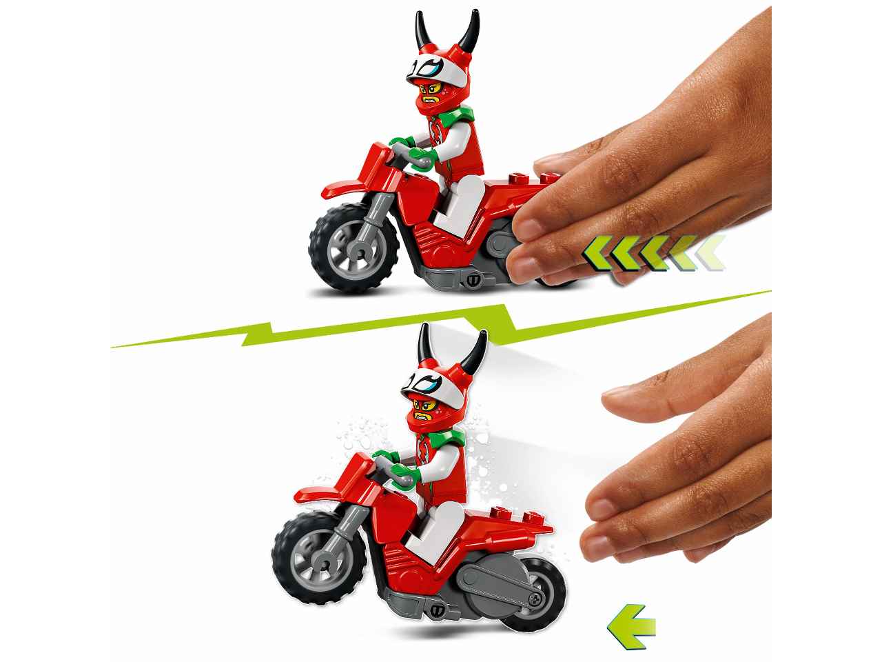 Lego city stunt bike scorpione sper.60332