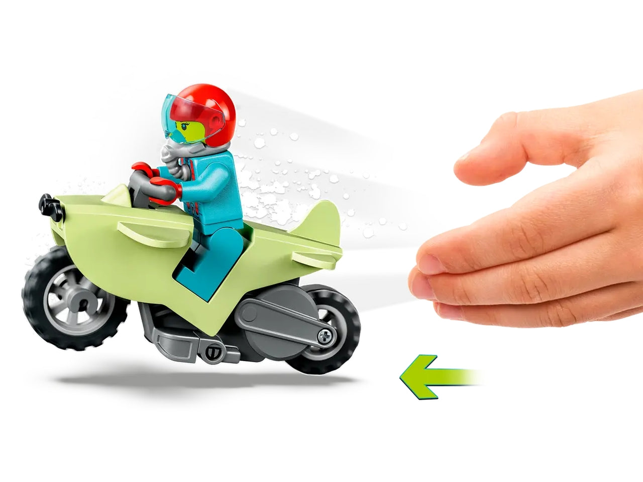 Lego city giro della morte scimp.60338