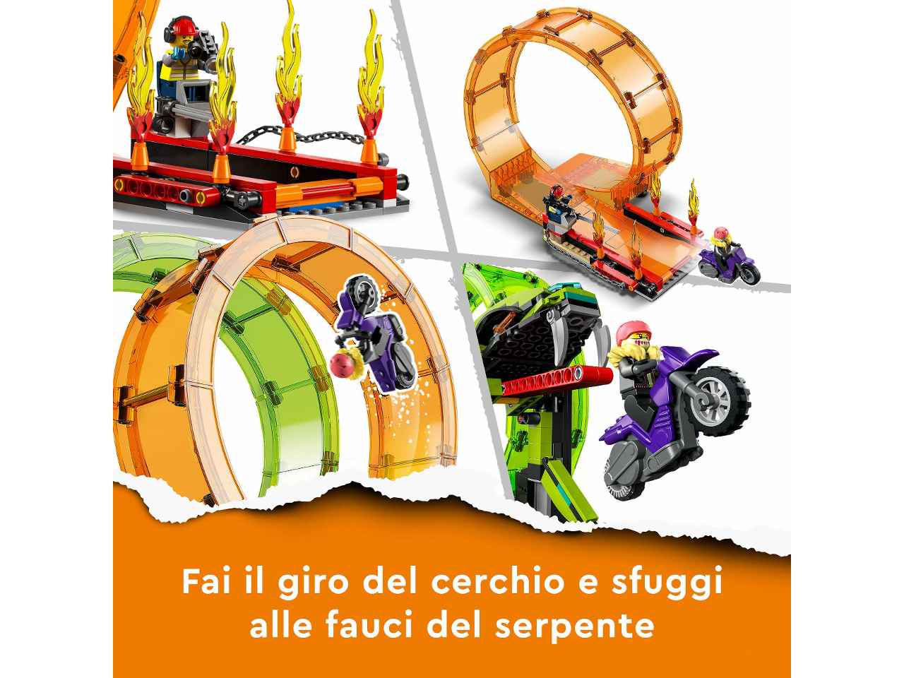 Lego city arena delle acrobazie 60339
