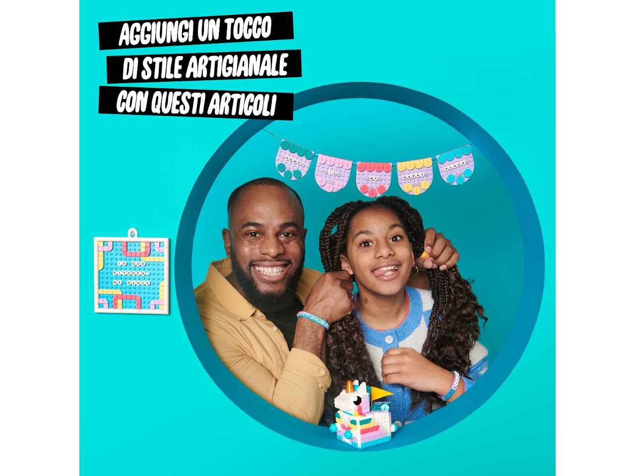 Lego dots family pack creativo unicorno 41962