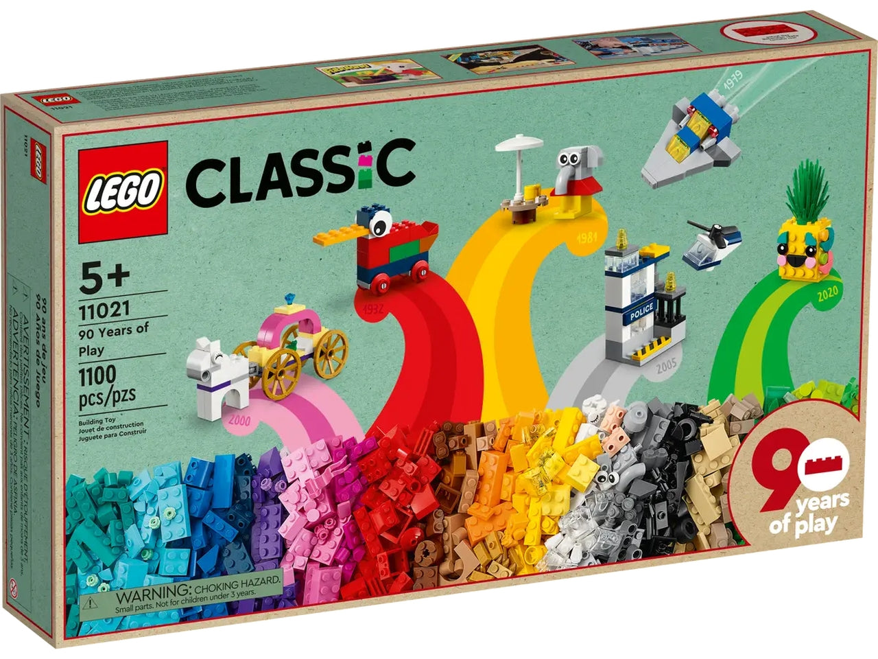 Lego 90 anni di gioco.