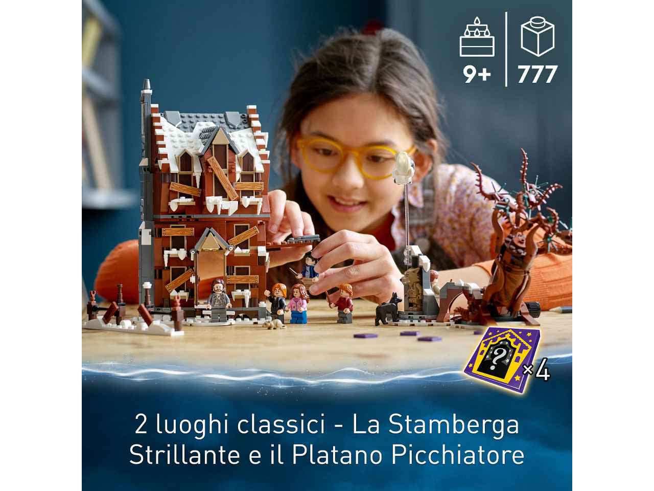 Lego Harry Potter La Stamberga Strillante e il Platano Picchiatore 76407