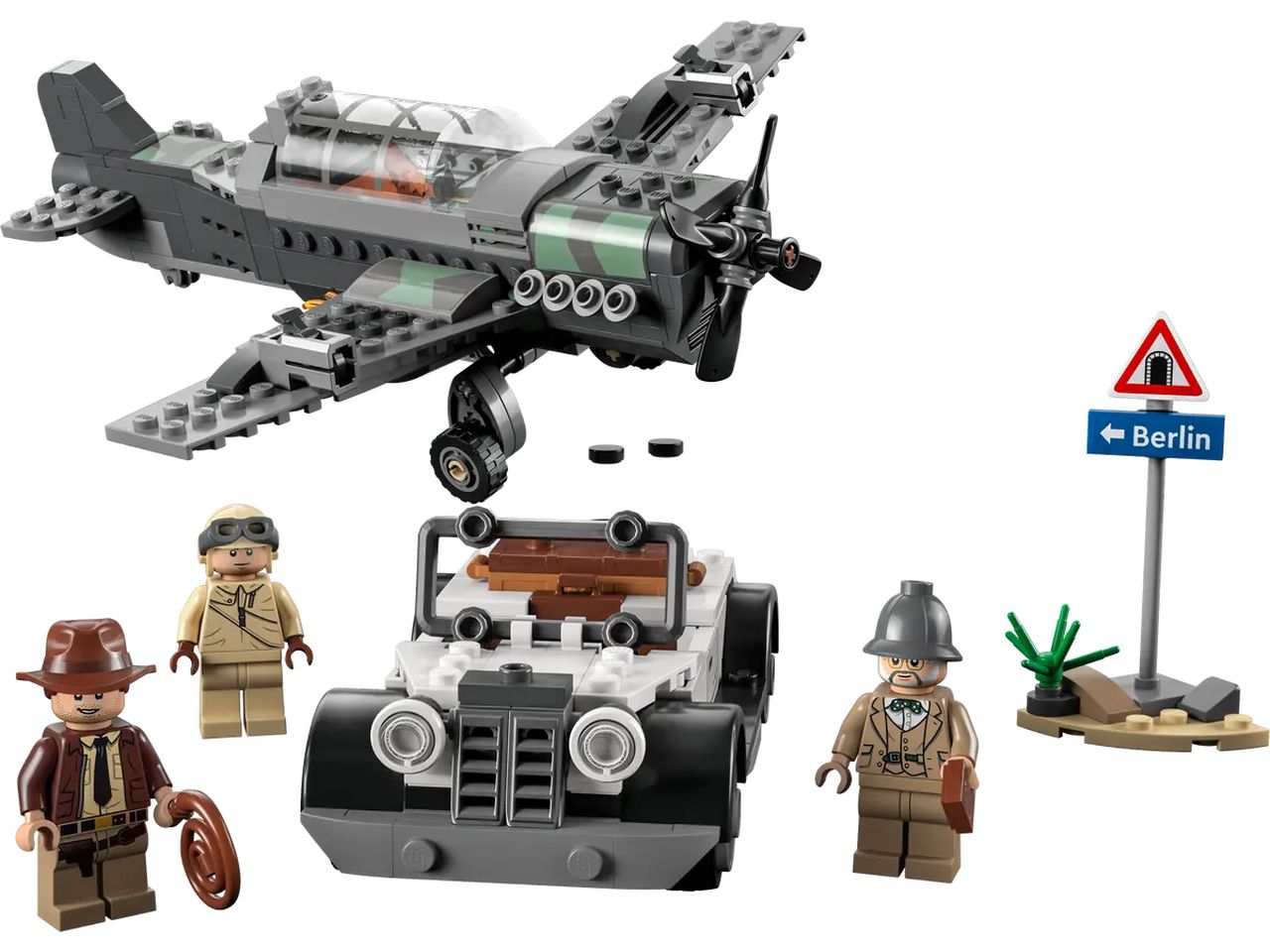 Lego Indiana Jones L'Inseguimento dell'Aereo a Elica 77012