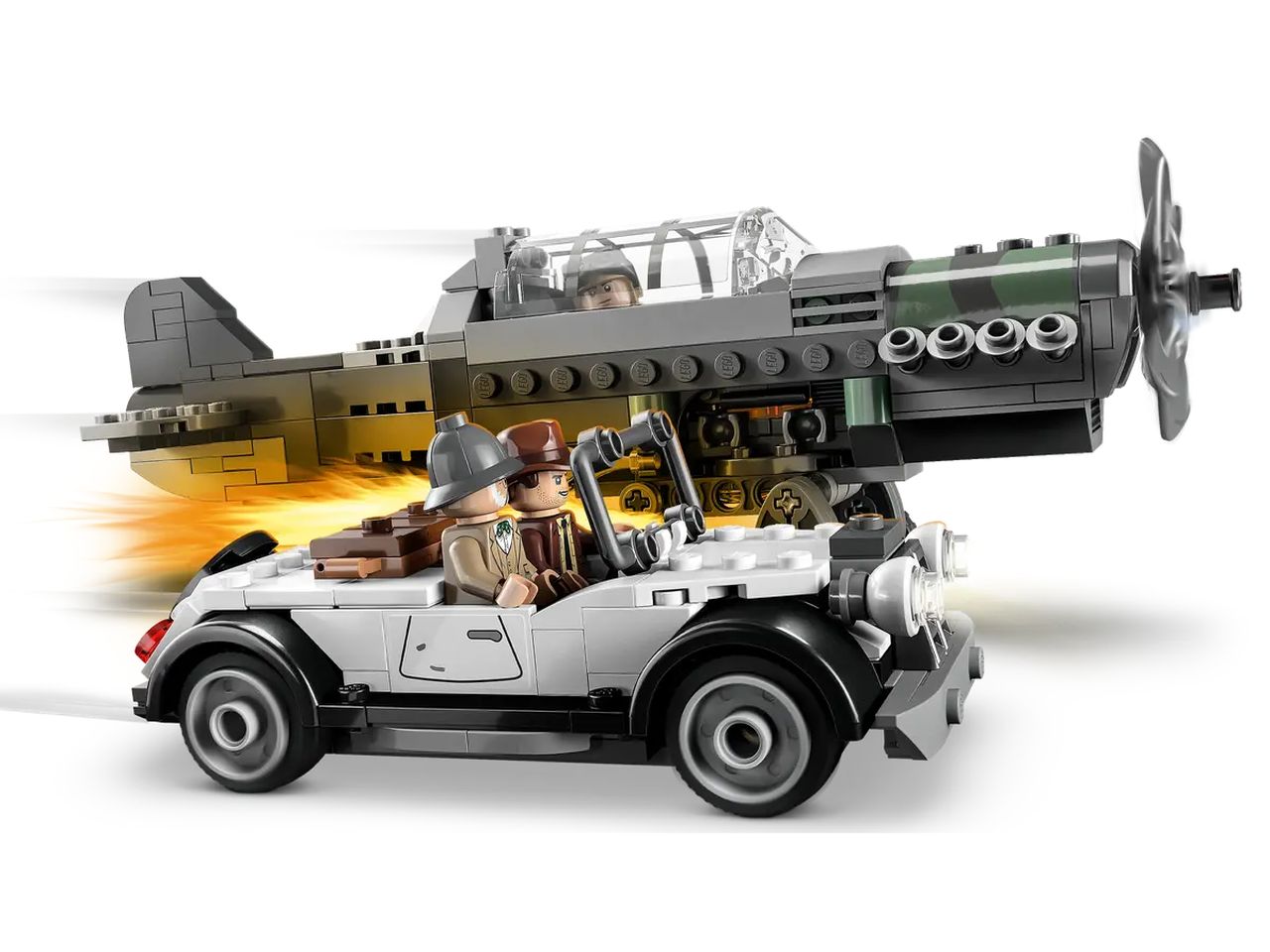 Lego Indiana Jones L'Inseguimento dell'Aereo a Elica 77012