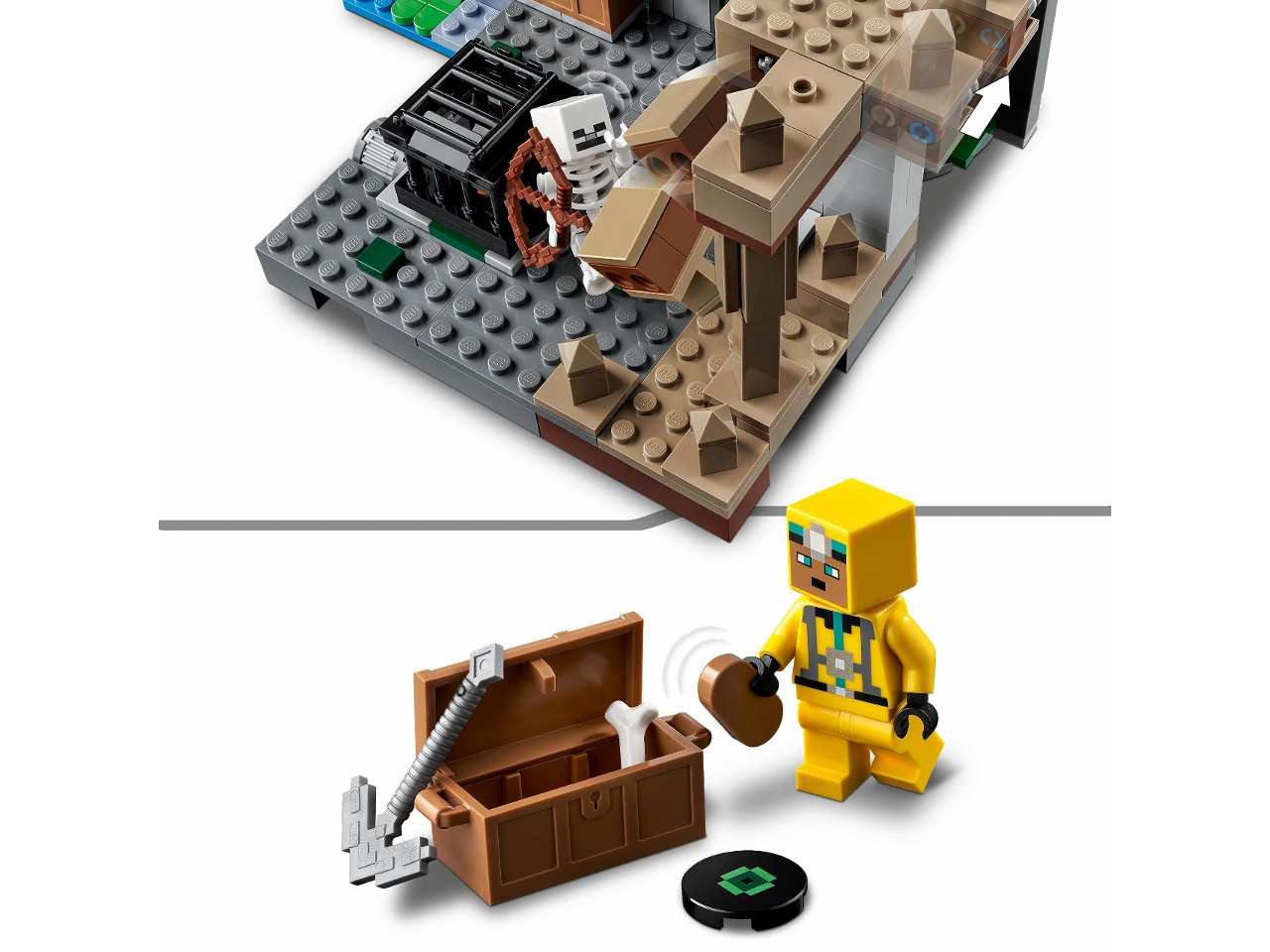 Lego Minecraft Le Segrete dello Scheletro 21189