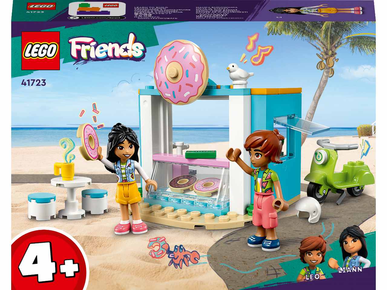 Lego friends negozio di ciambelle