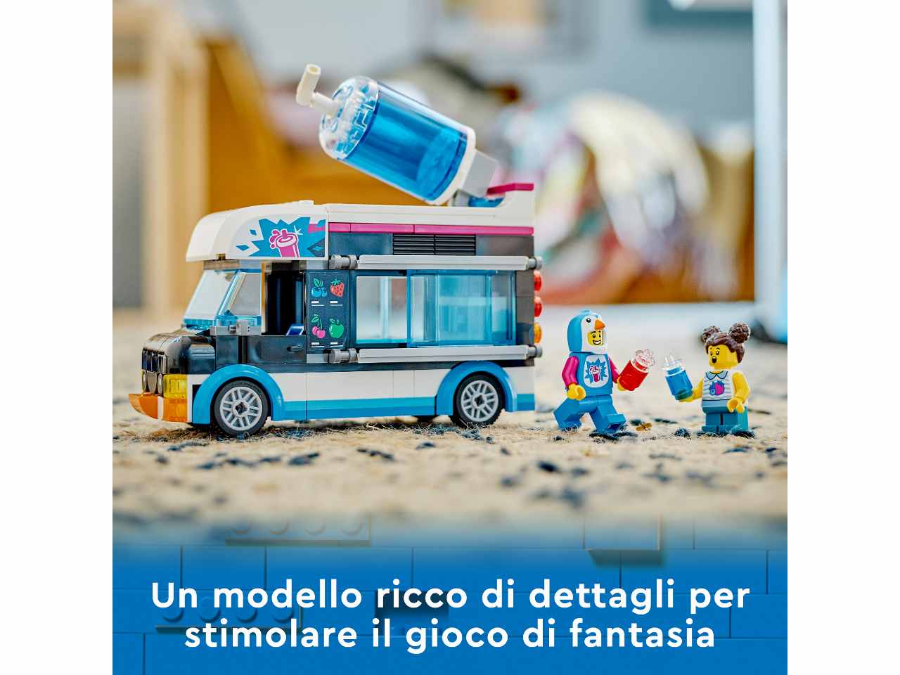 Lego City Il Furgoncino delle Granite del Pinguino 60384