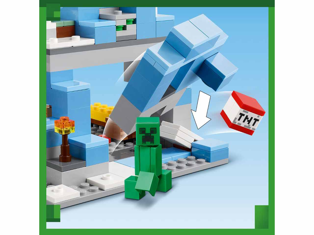 Lego Minecraft I Picchi Ghiacciati 21243