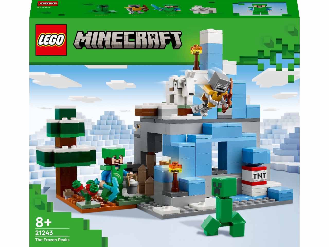 Lego Minecraft I Picchi Ghiacciati 21243
