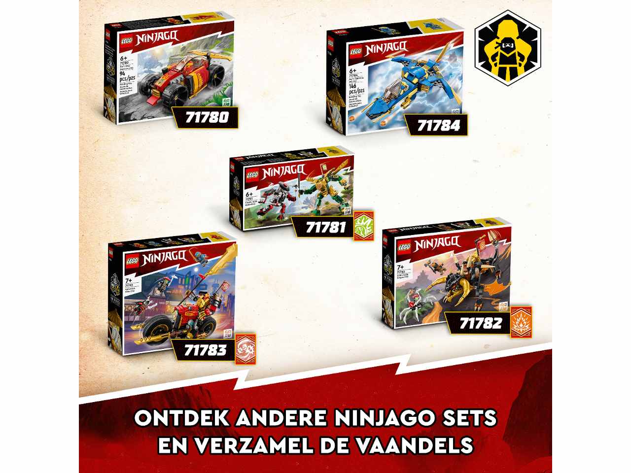 Lego ninjago drago di terra di cole evolution