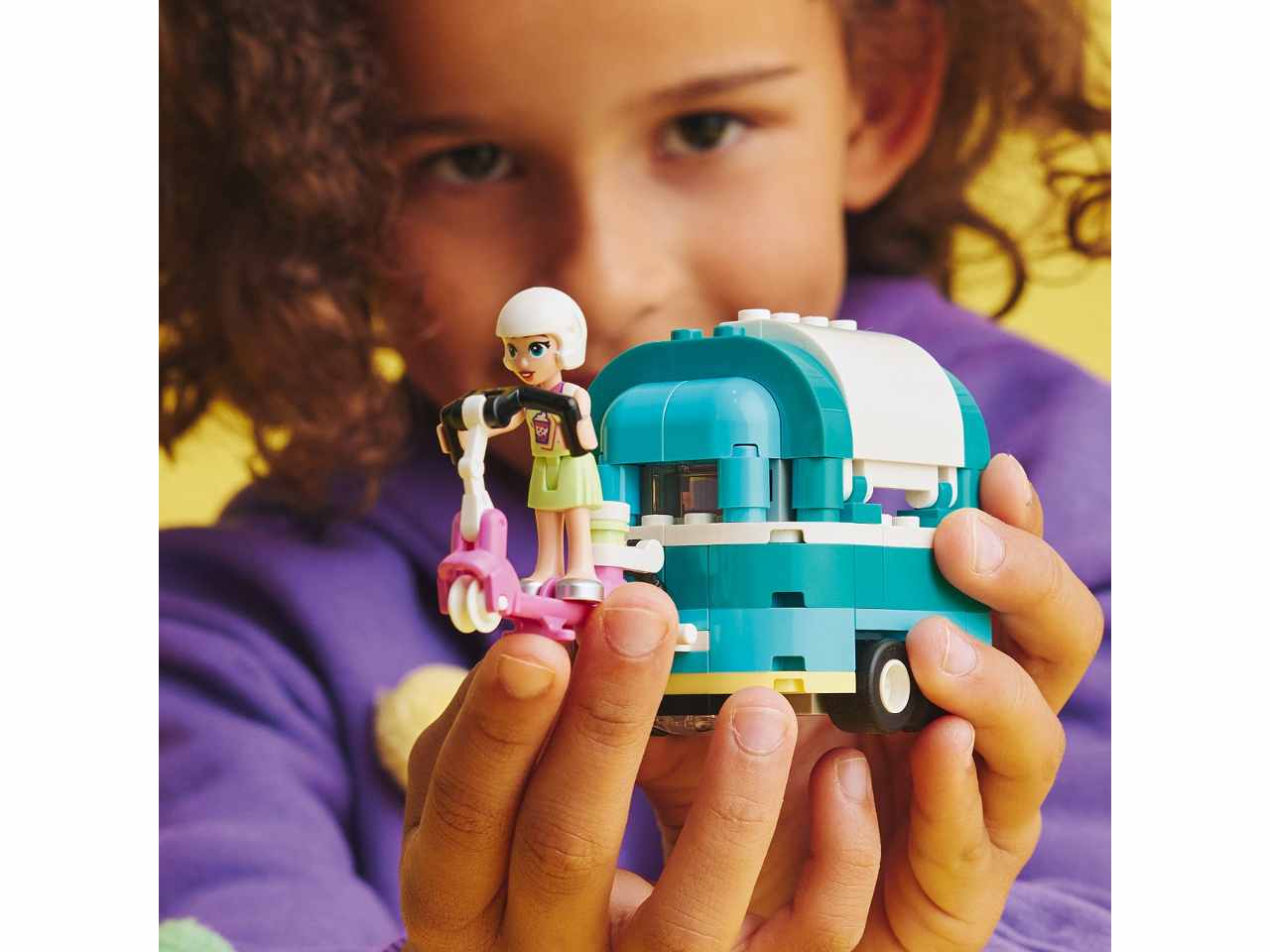 Lego friends negozio mobile di bubble tea