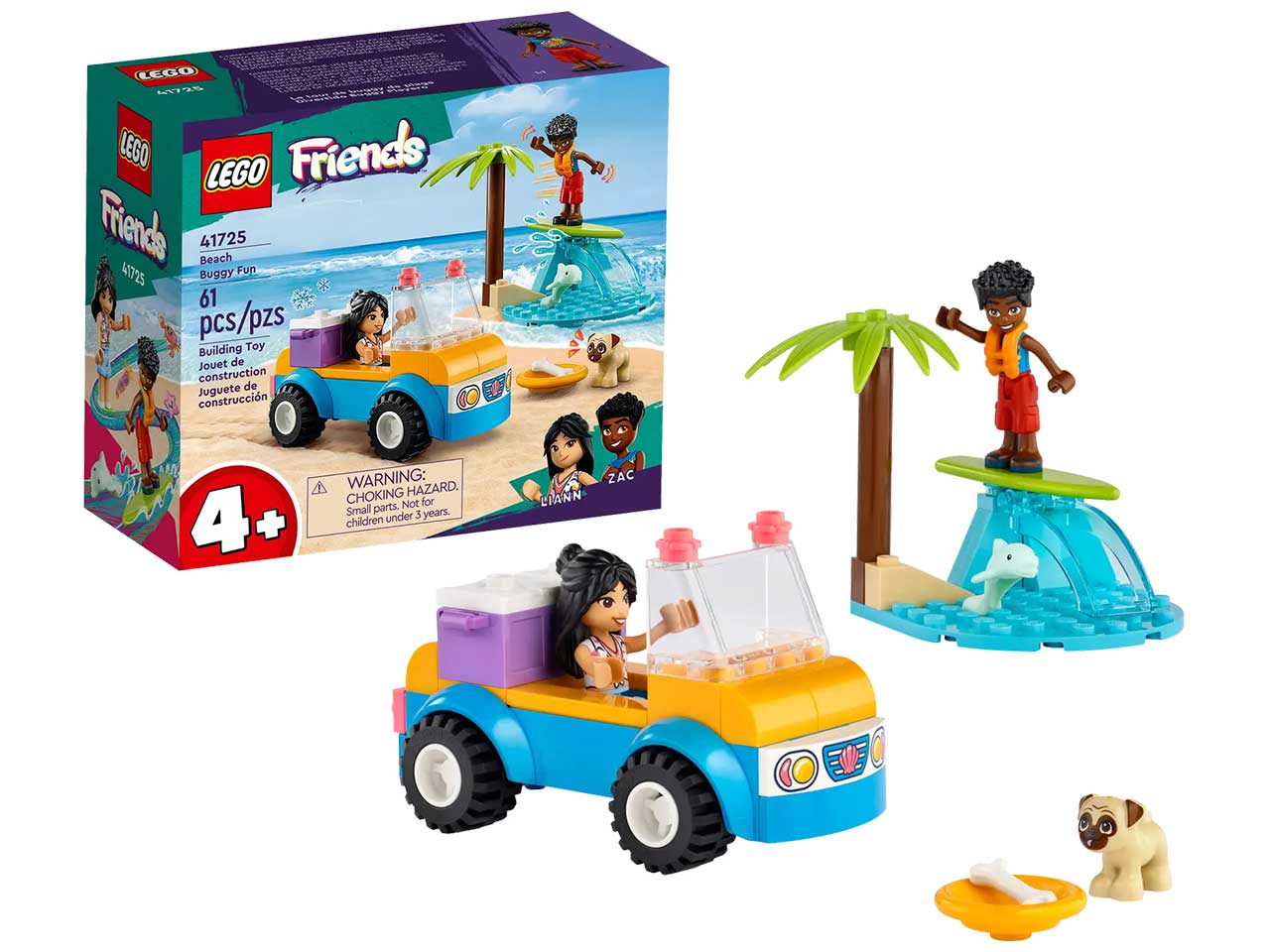 Lego Friends Divertimento sul Beach Buggy 41725