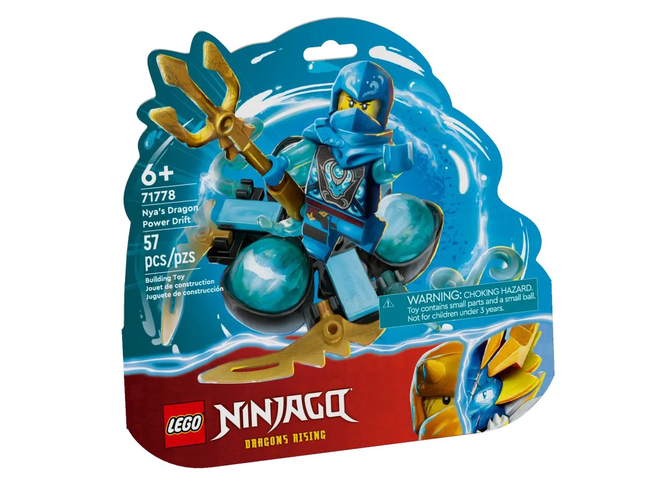 Lego ninjago drift del potere del drago spinjitzu di nya