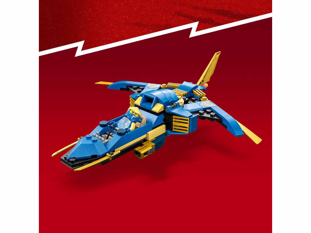 Lego Ninjago Jet-Fulmine di Jay 71784
