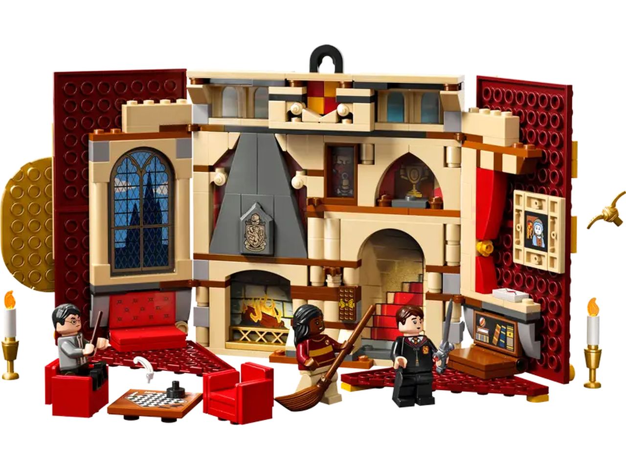 Lego harry potter tm stendardo della casa grifondoro