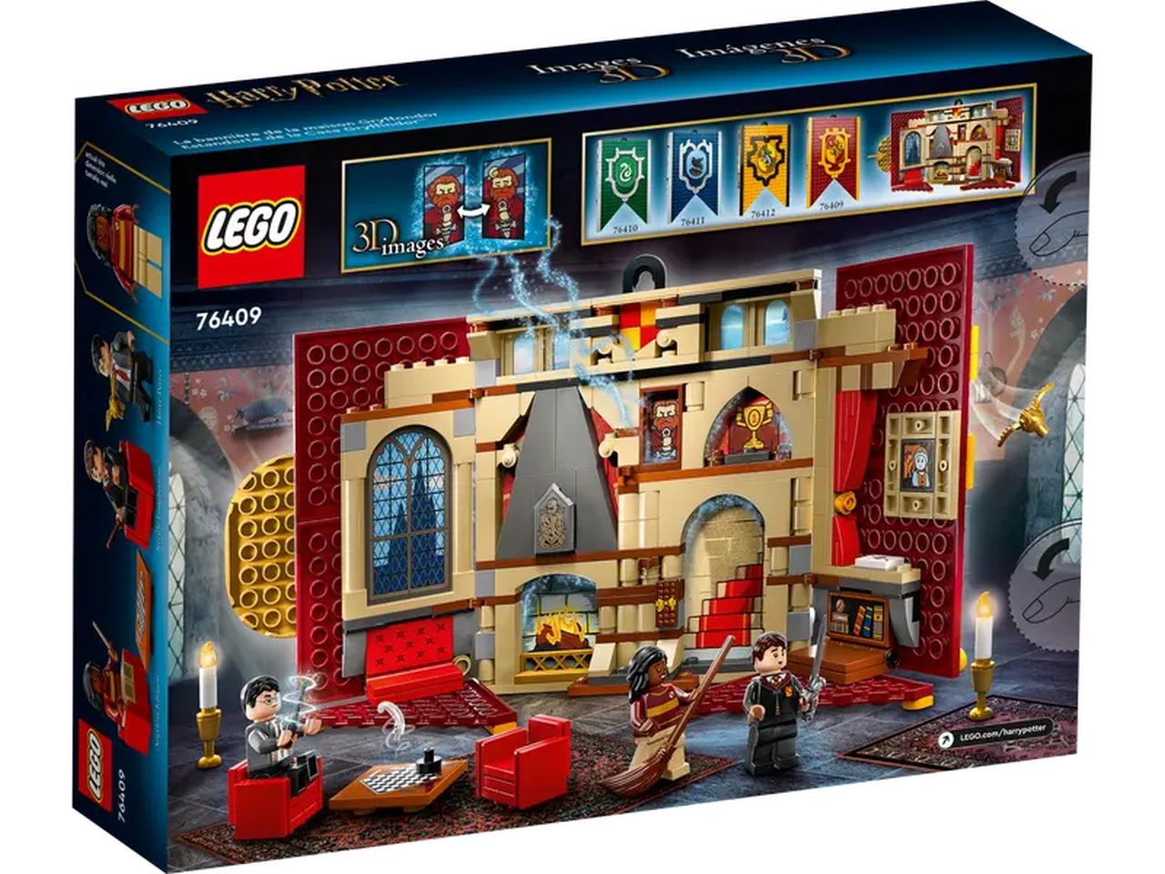 Lego harry potter tm stendardo della casa grifondoro