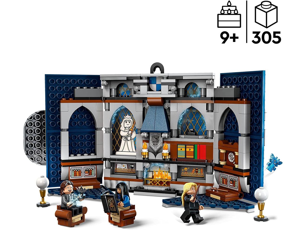 Lego harry potter tm stendardo della casa corvonero