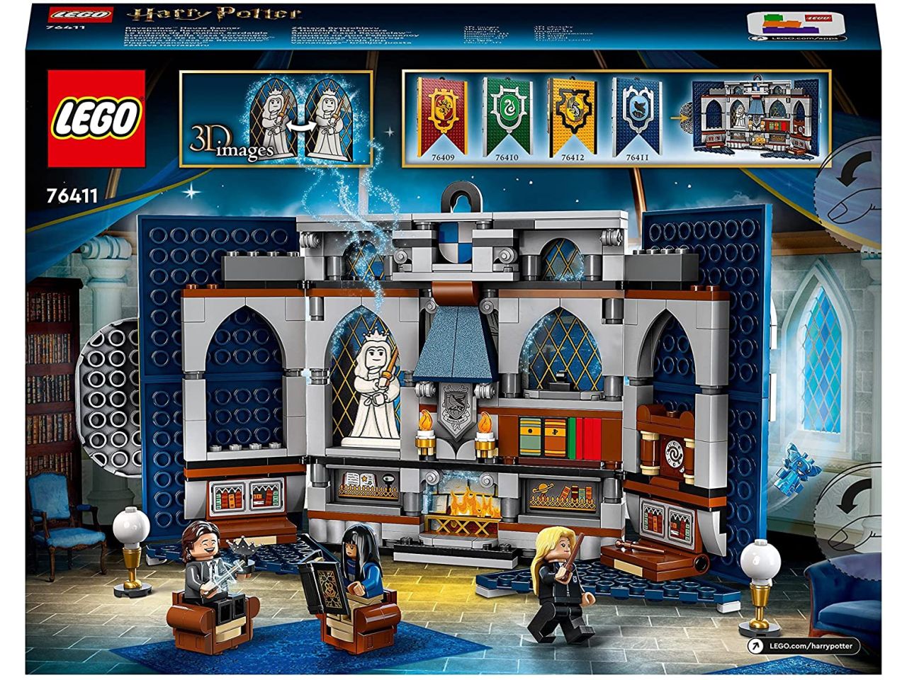 Lego harry potter tm stendardo della casa corvonero