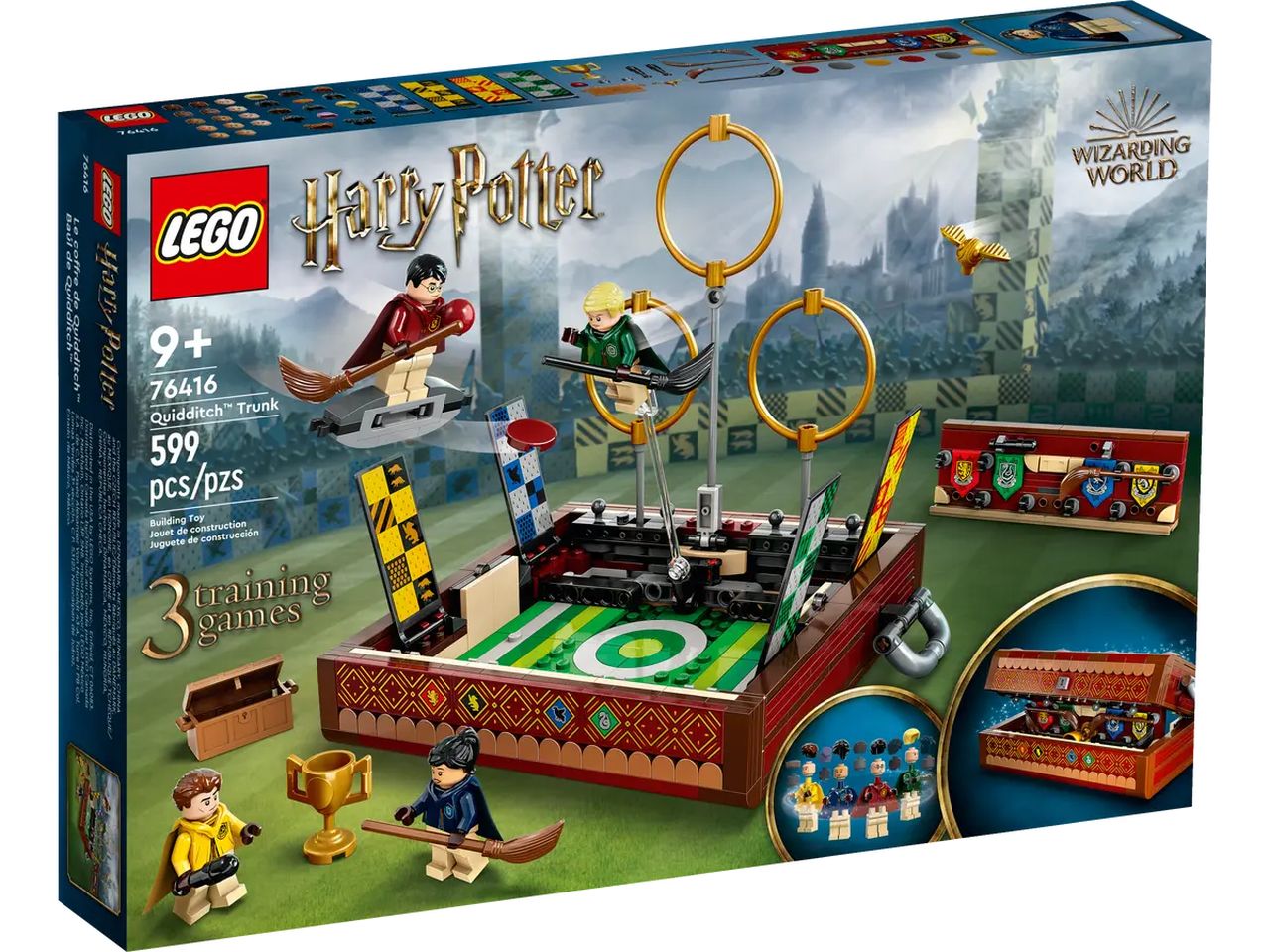 Lego harry potter tm baule del quidditch
