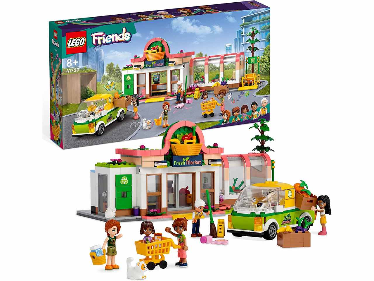 Lego friends negozio di alimentari biologici