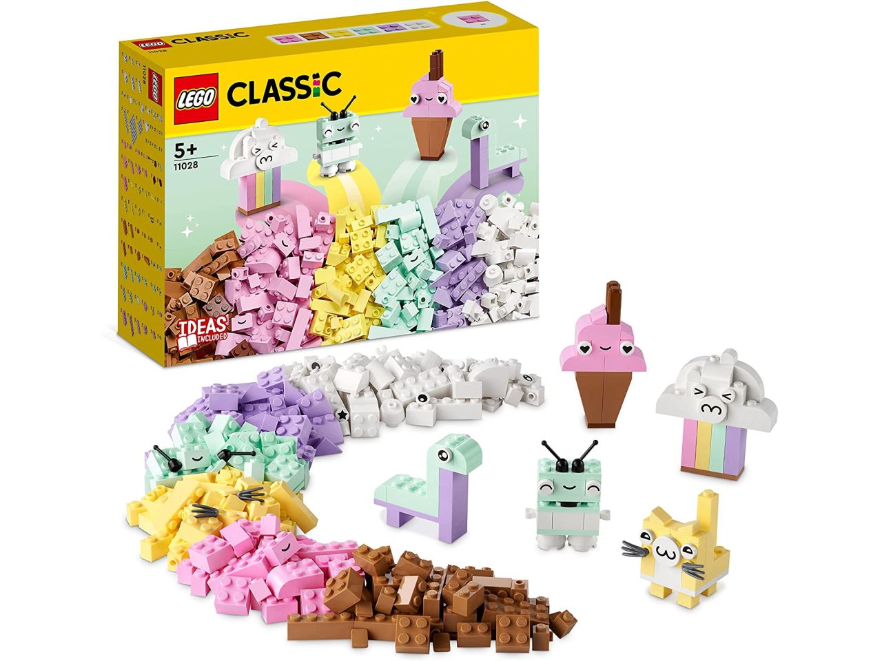 Lego Classic Divertimento Creativo Pastelli 11028