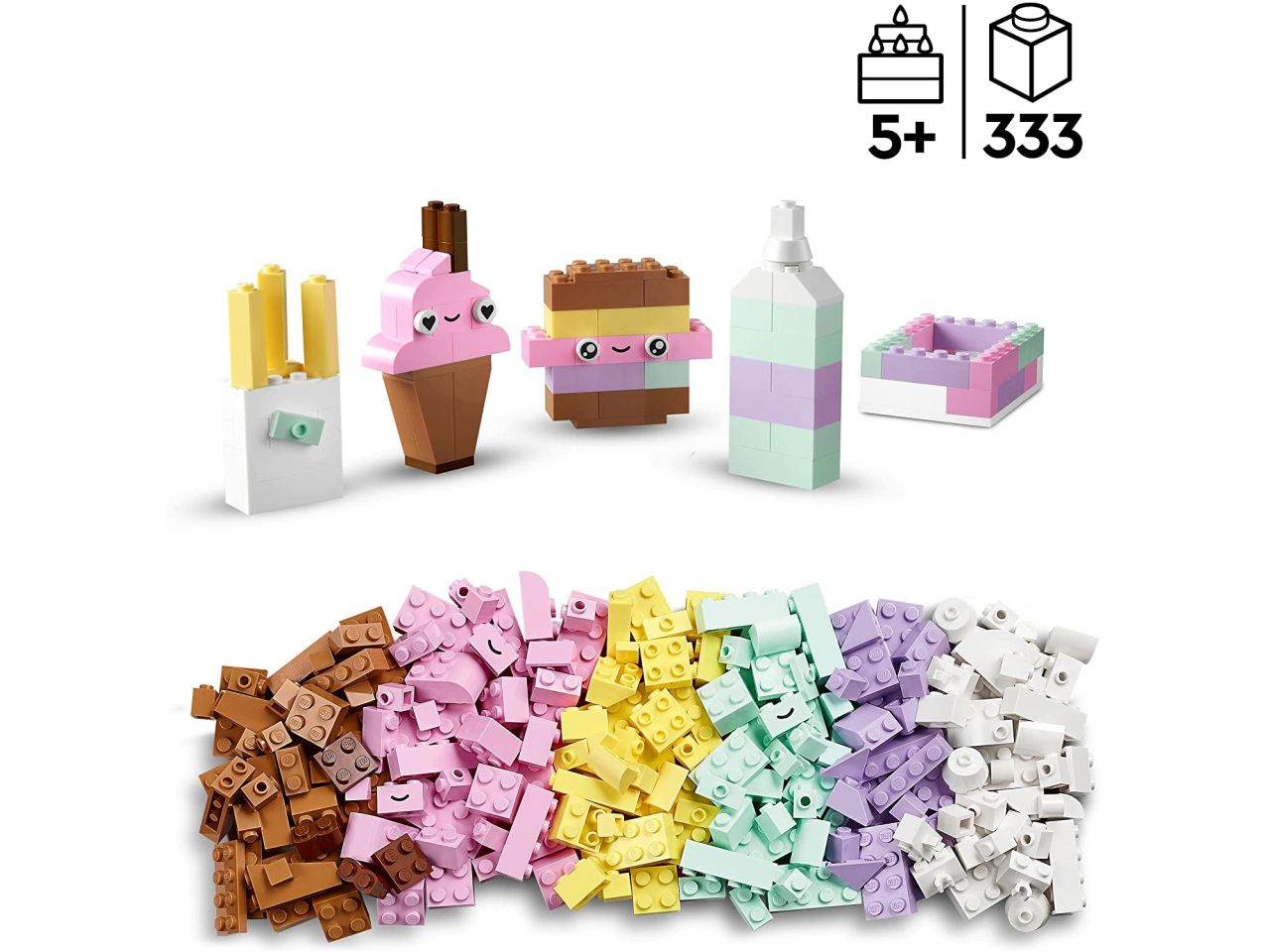 Lego Classic Divertimento Creativo Pastelli 11028