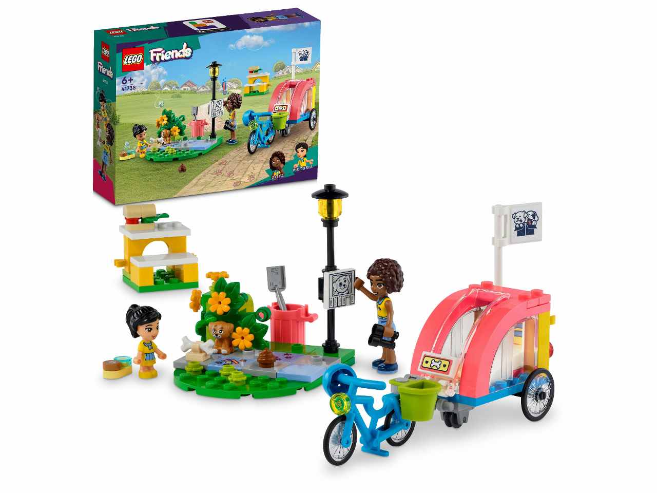 Lego Friends Bici di Soccorso dei Cani 41738