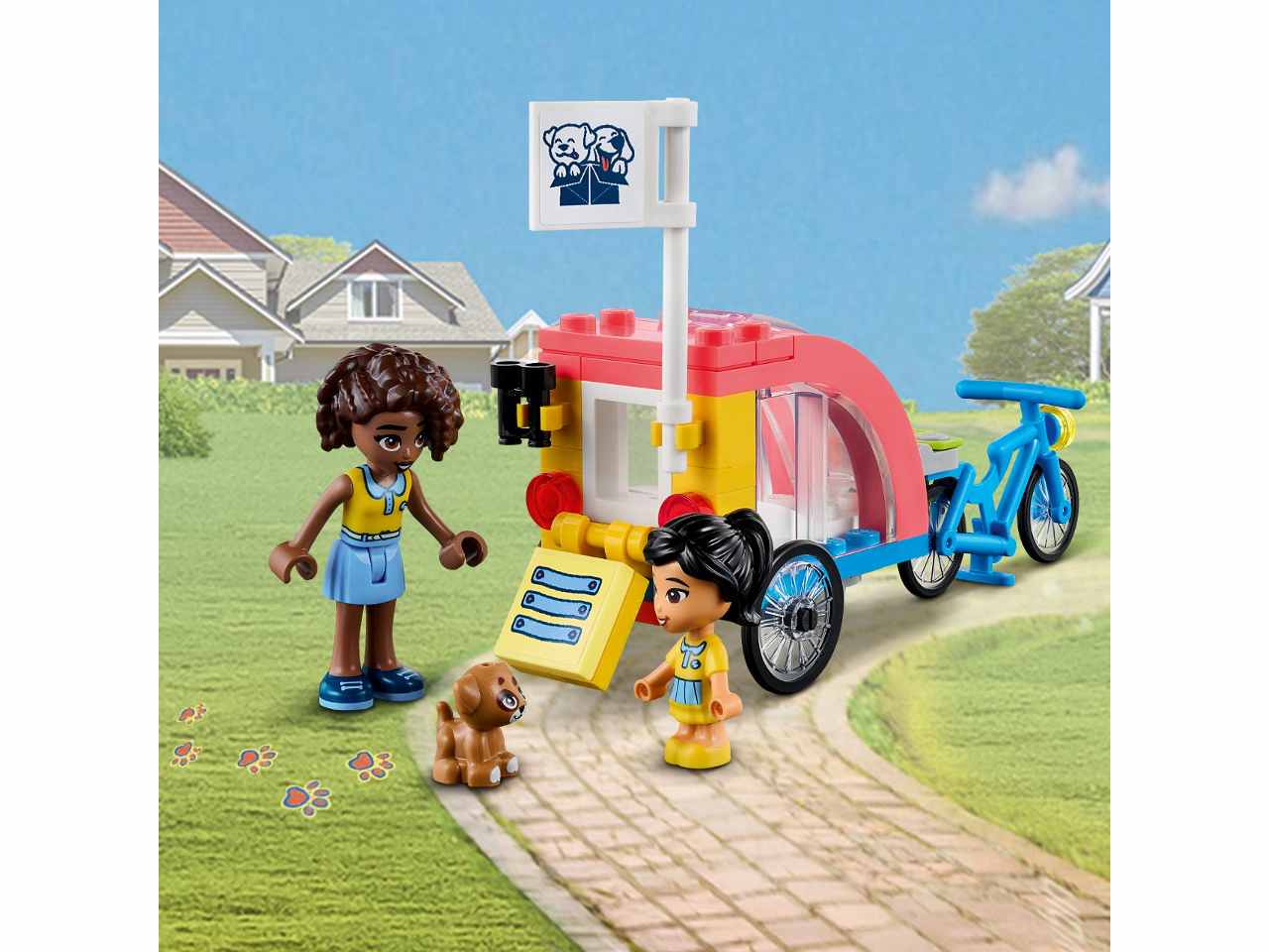 Lego Friends Bici di Soccorso dei Cani 41738