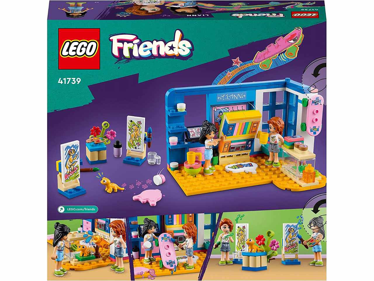 Lego Friends La cameretta di Liann 41739