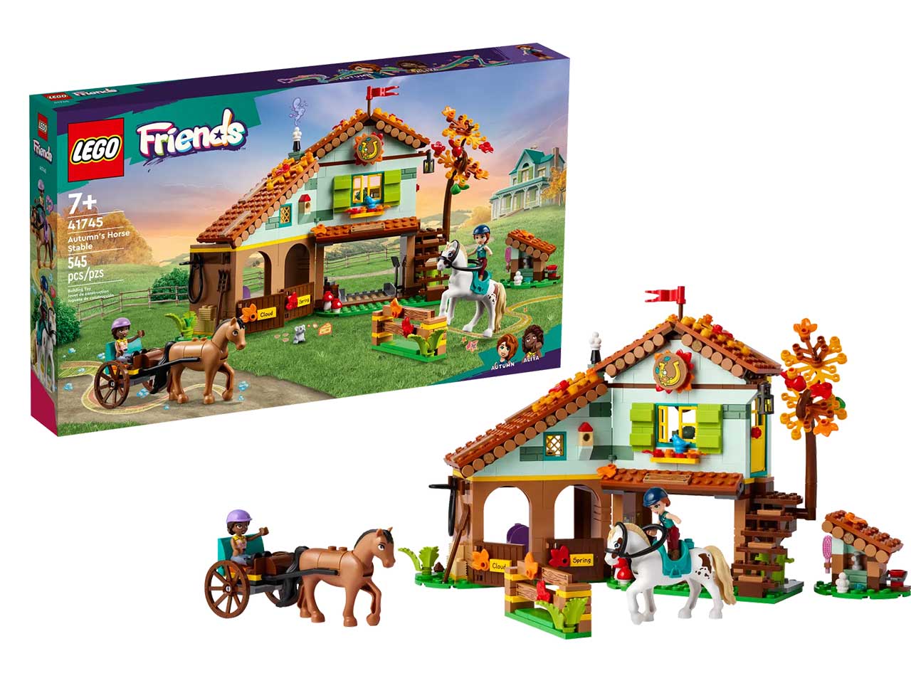 Lego Friends La Scuderia di Autumn 41745