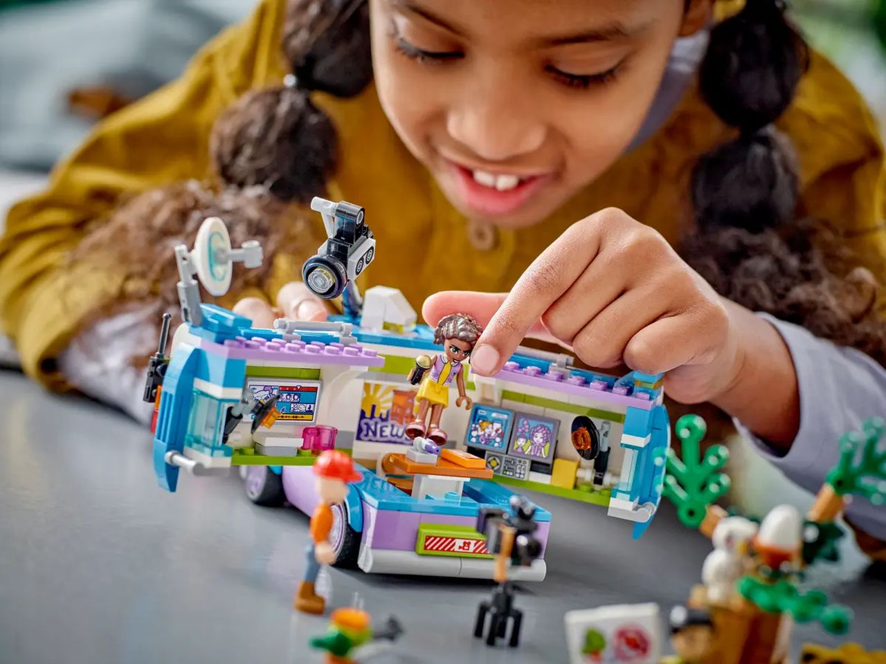 Lego Friends Furgone della Troupe Televisiva 41749