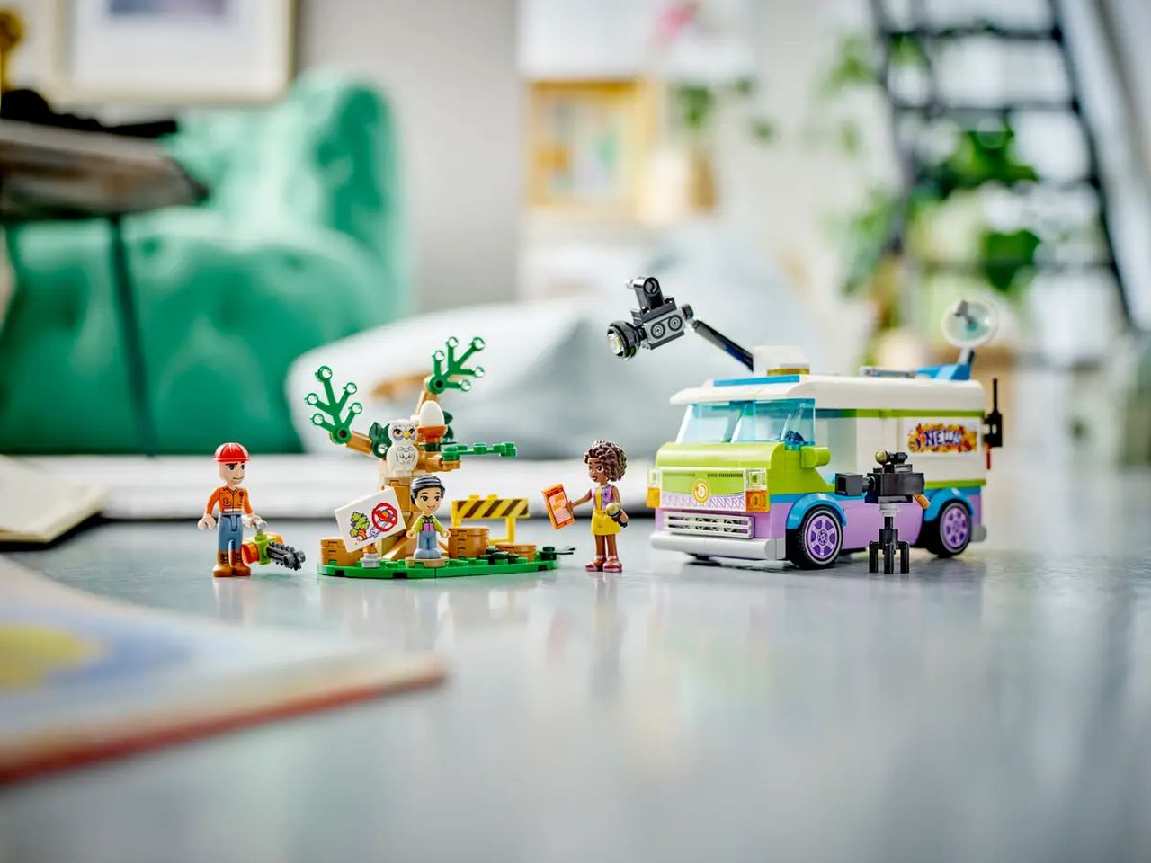 Lego Friends Furgone della Troupe Televisiva 41749