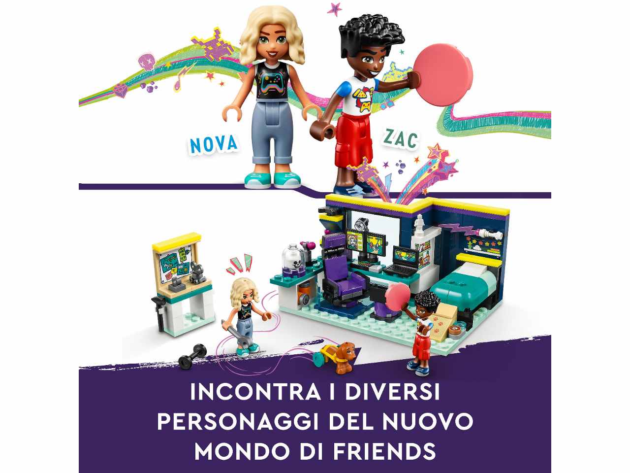 Lego friends la cameretta di nova