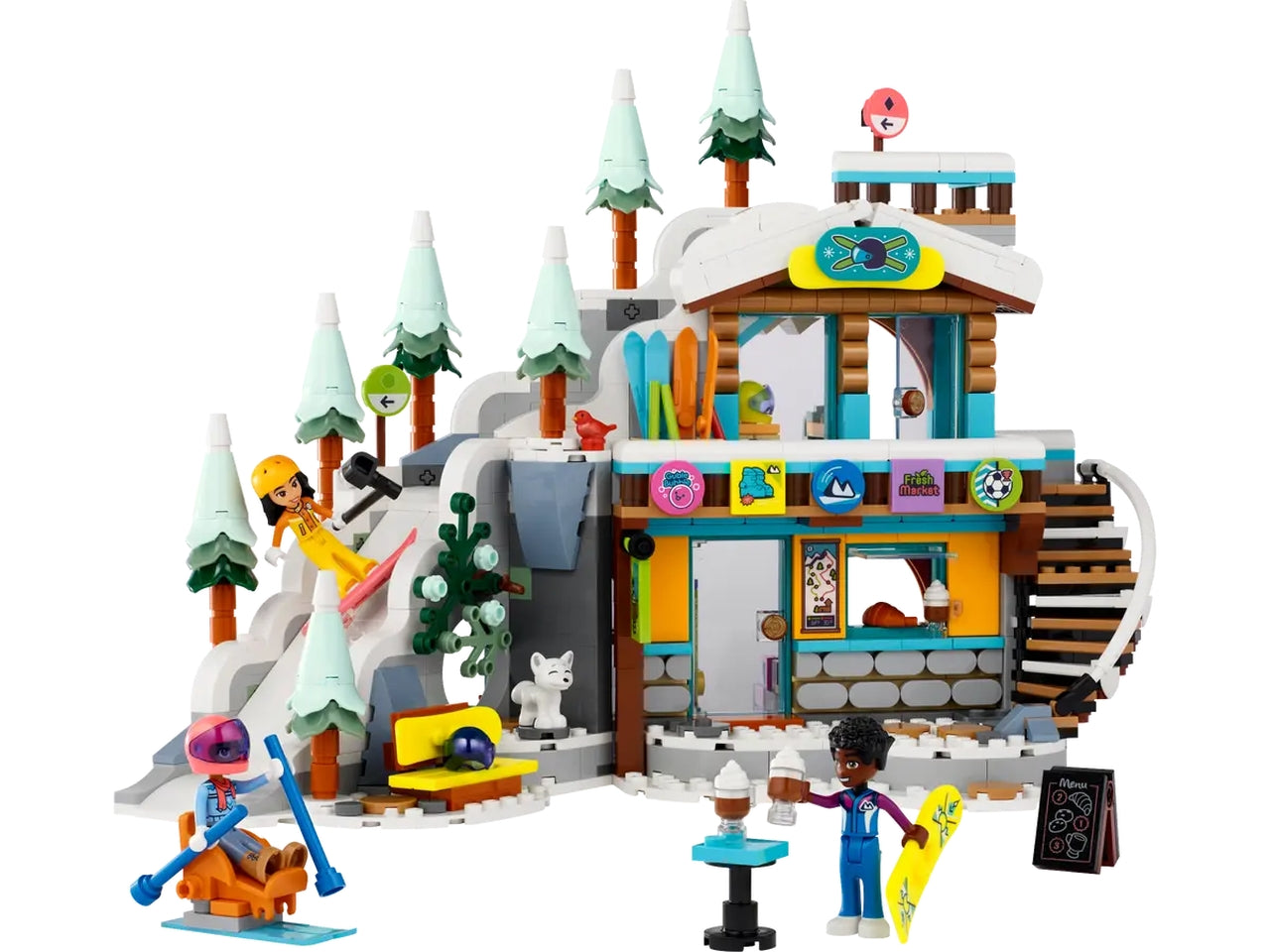 Lego Friends Pista da Sci e Baita 41756