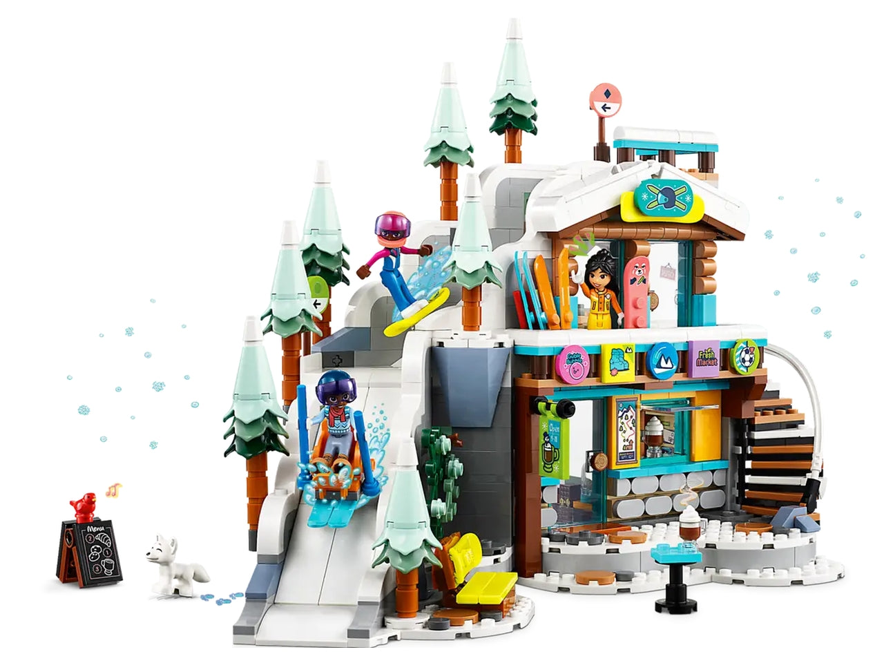 Lego Friends Pista da Sci e Baita 41756