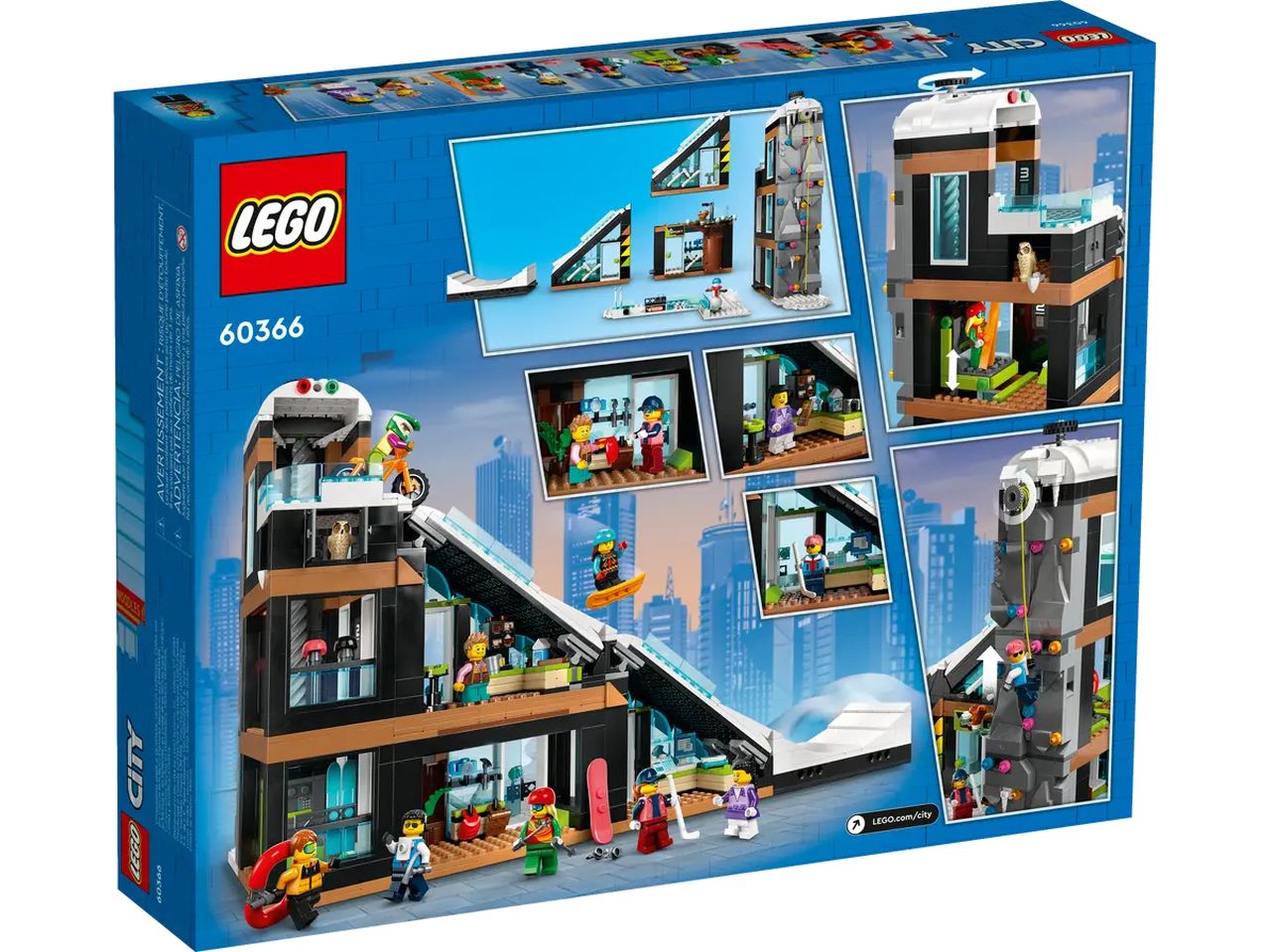Lego Centro Sci e Arrampicata 60366